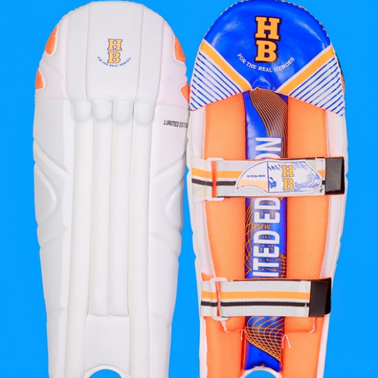 HB Wicket Keeping Pads - Limited Edition - White